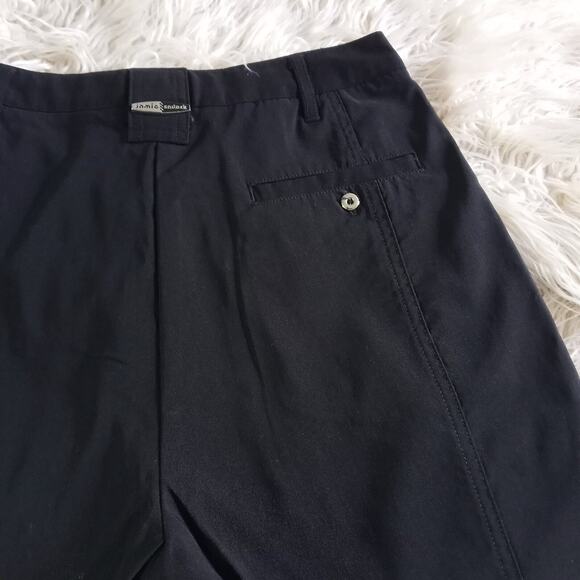 JAMIE SADOCK Golf Shorts Black Stretchy Size 4 NEW Bermuda Walking Pockets Flat - Picture 6 of 9